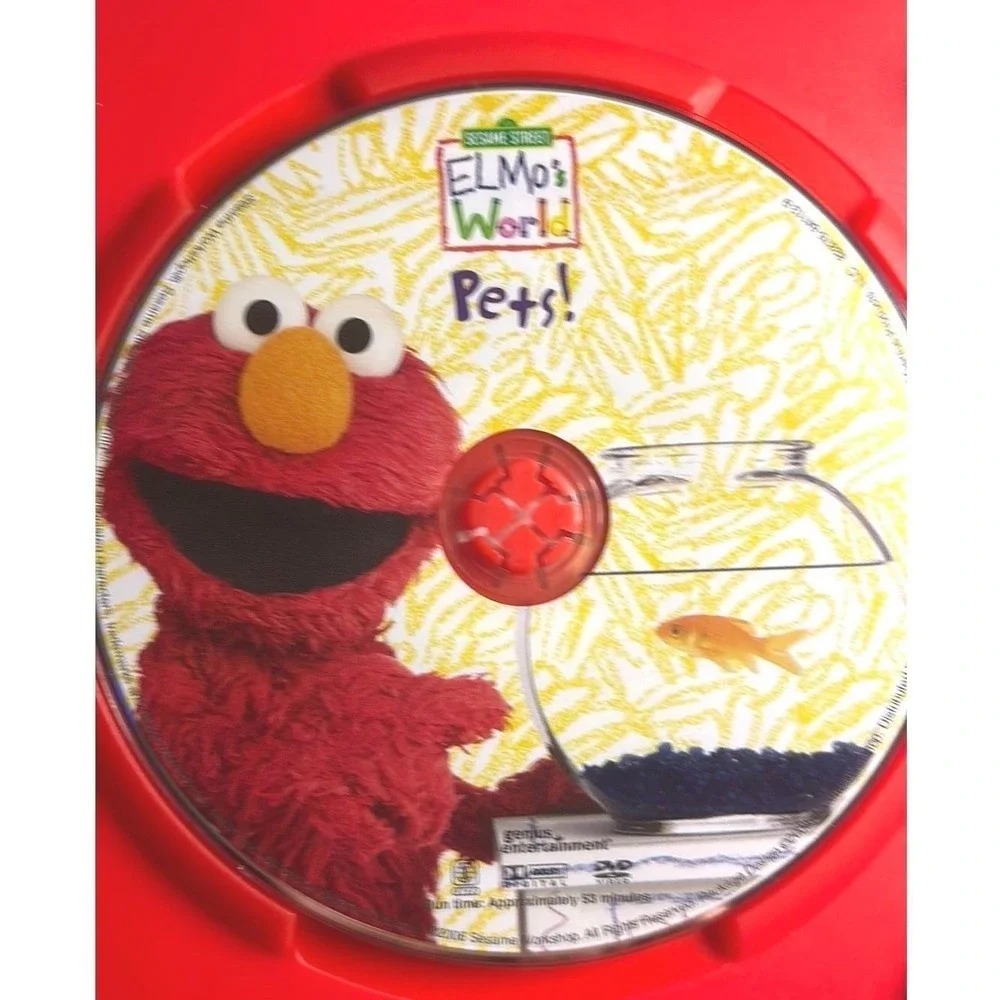 2006- BUNDLE ELMO'S WORLD CD'S-2 DVD'S
